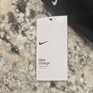 Nike Charge Soccer Shin Guards - Black and White